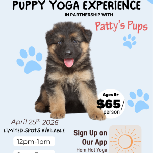 Puppy Yoga
